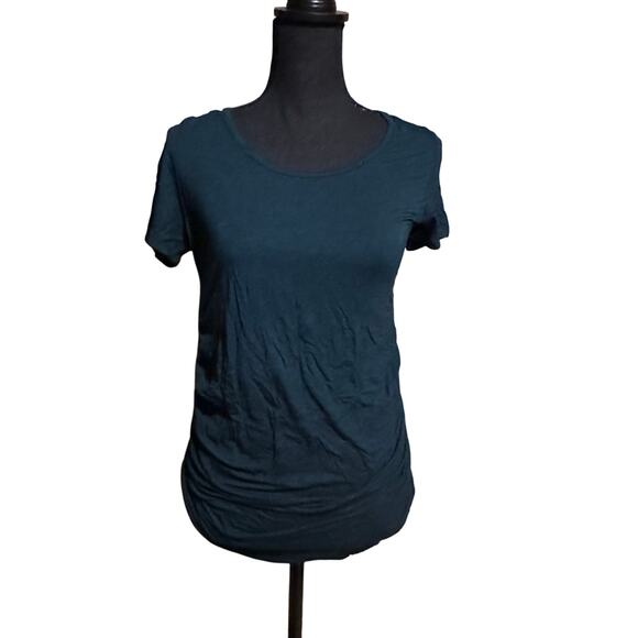 Pinkblush Tops - Pink Blush Ruched Maternity Short Sleeve T-Shirt Top Women's S Small